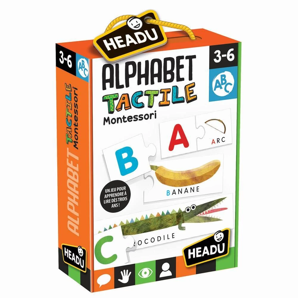 HEADU ALPHABET TACTILE MONTESSORI 3 HEADU ALPHABET TACTILE MONTESSORI