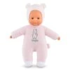 DOUDOU PTI CŒUR OURS ROSE 30 CM - COROLLE MON DOUDOU