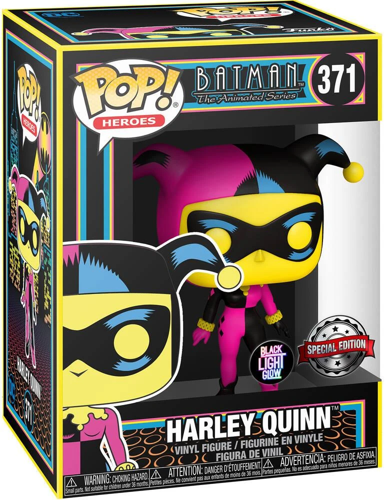 FUNKO POP - FIGURINE HARLEY QUINN - DC : BLACK LIGHT 4 FUNKO POP - FIGURINE HARLEY QUINN - DC : BLACK LIGHT – Image 2