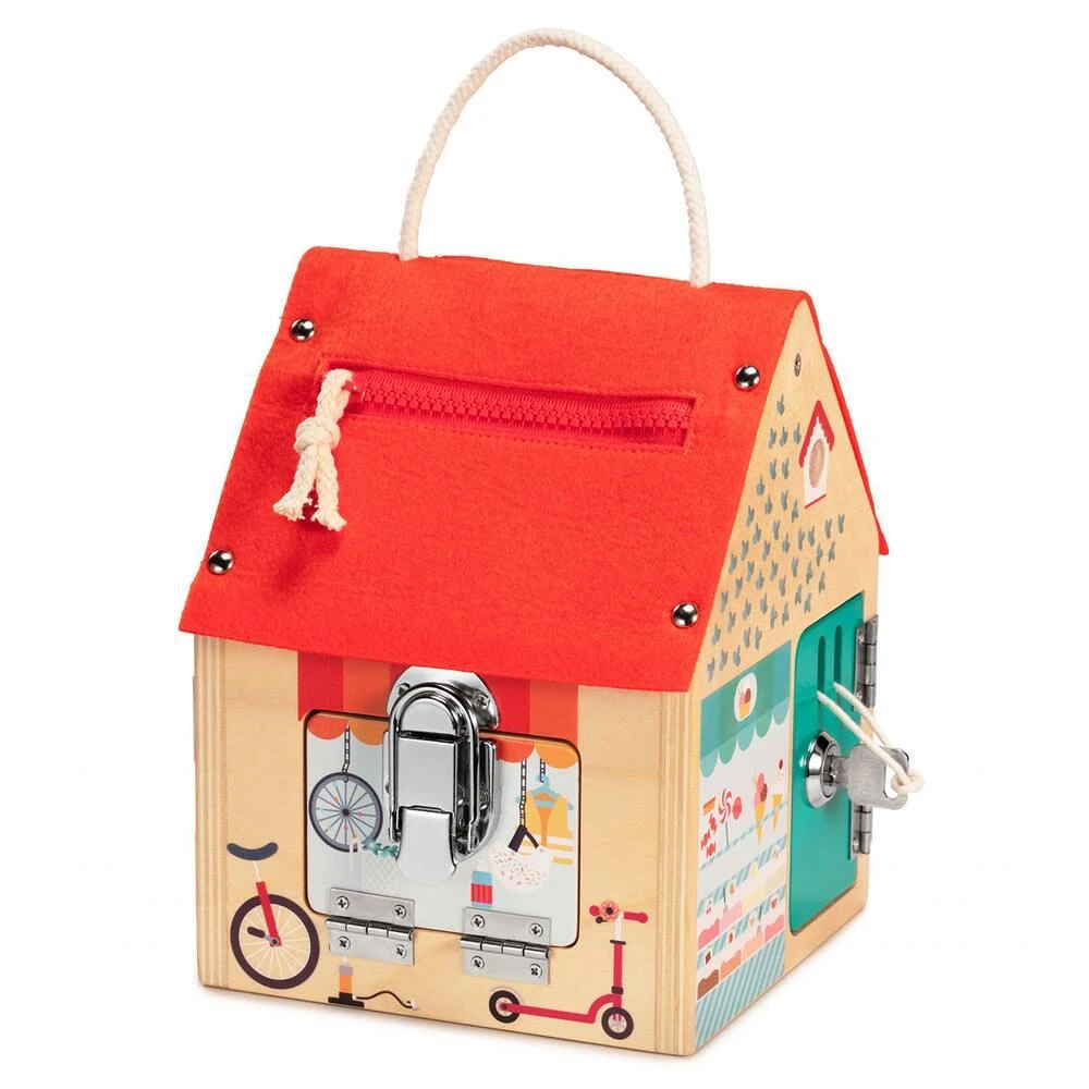 Lilliputiens MAISON D'APPRENTISSAGE MULTI FERMETURES 4 Lilliputiens MAISON D'APPRENTISSAGE MULTI FERMETURES – Image 2