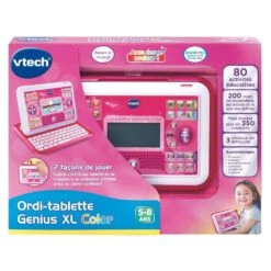 VTech ORDI TABLETTE GENIUS XL COLOR ROSE -Réduits Jouets Magasin acb311cea5faed52c1b6feea2bc60a2ddf11838a 04071709 04