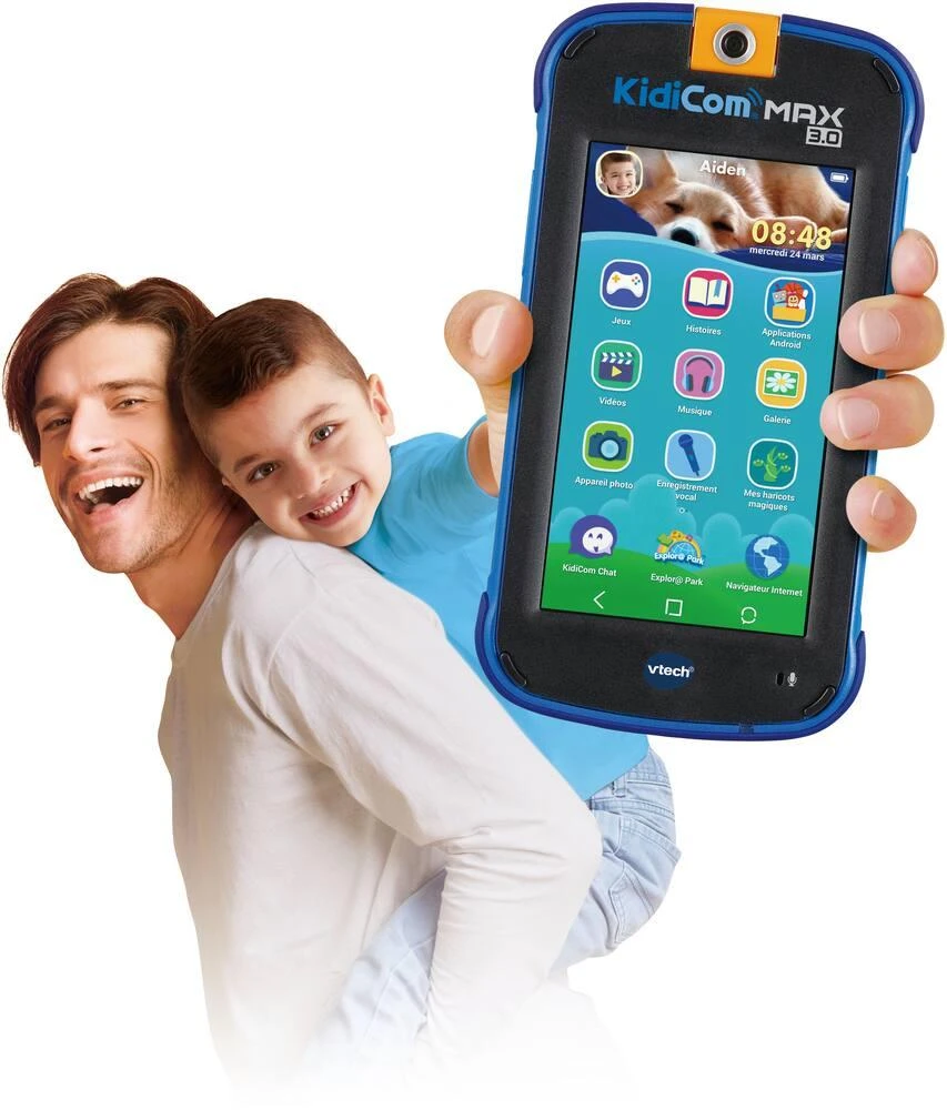 VTech KIDICOM MAX 3.0 BLEU 4 VTech KIDICOM MAX 3.0 BLEU – Image 2