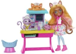 MATTEL ENCHANTIMALS - POUPEE ET COFFRET BETES CITADINES CABINET DU DOCTEUR CHAT -Réduits Jouets Magasin b953d44b5065febc4f8c1abefeba453e93dd1d33 41107671 03