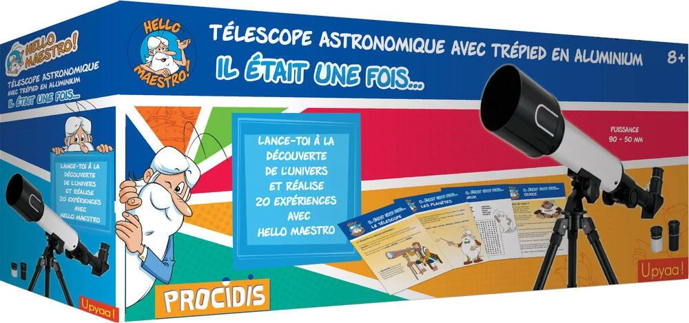 COFFRET TELESCOPE 20 EXPERIENCES AVEC HELLO MAESTRO 4 COFFRET TELESCOPE 20 EXPERIENCES AVEC HELLO MAESTRO – Image 2