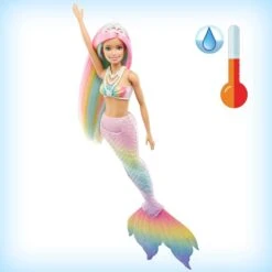 MATTEL POUPEE BARBIE SIRENE MAGIQUE ARC-EN-CIEL -Réduits Jouets Magasin bbf1ce485f54174f39d5063838b25400697af973 10022551 03