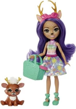 MATTEL ENCHANTIMALS -MEILLEURS AMIS DES BEBES 15 CM - POUPEE DANESSA DEER ET SPRINI -Réduits Jouets Magasin bc934bfe9e6a7494fd40f90e249fe7b7baf822f7 41107673 03