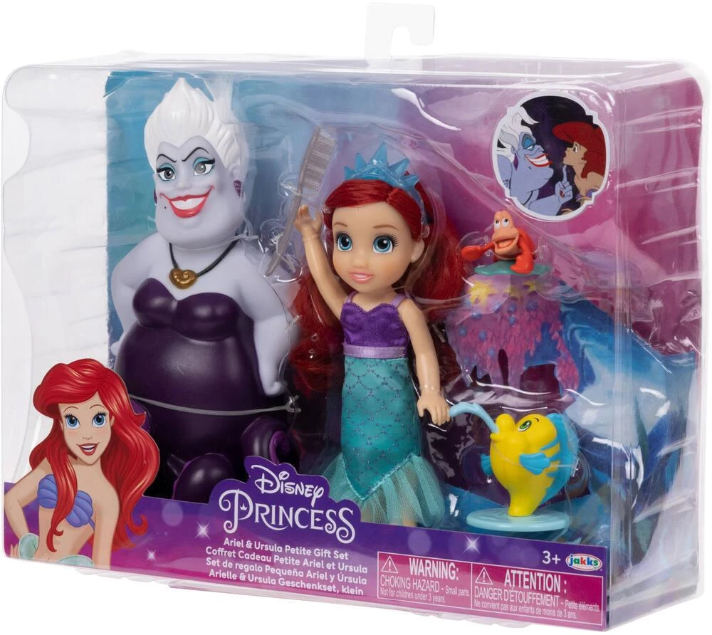 JAKKS PACIFIC DISNEY PRINCESSES - COFFRET ARIEL ET URSULA 8 JAKKS PACIFIC DISNEY PRINCESSES - COFFRET ARIEL ET URSULA – Image 6