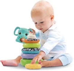 VTech NINO, ÉLÉPHANTEAU EMPILO 3 EN 1 -Réduits Jouets Magasin ce08ef7cb7872ac332d7696813a72f970b828d9a 41059394 03