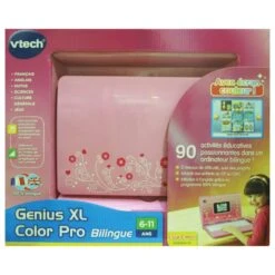 VTech GENIUS XL COLOR PRO BILINGUE ROSE -Réduits Jouets Magasin d4a1fcfad9a105dc6264f57d69f8dba633ee1937 04071509 04