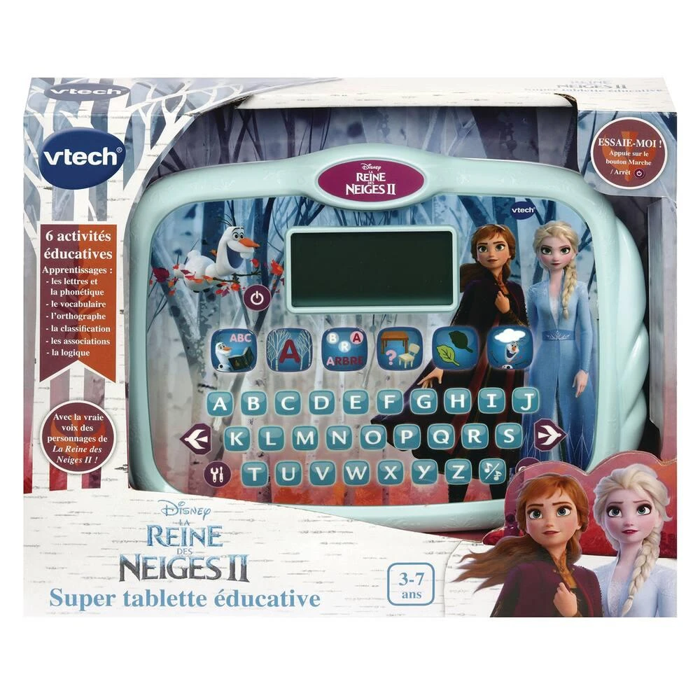 VTech SUPER TABLETTE ÉDUCATIVE - LA REINE DES NEIGES 2 4 VTech SUPER TABLETTE ÉDUCATIVE - LA REINE DES NEIGES 2 – Image 2