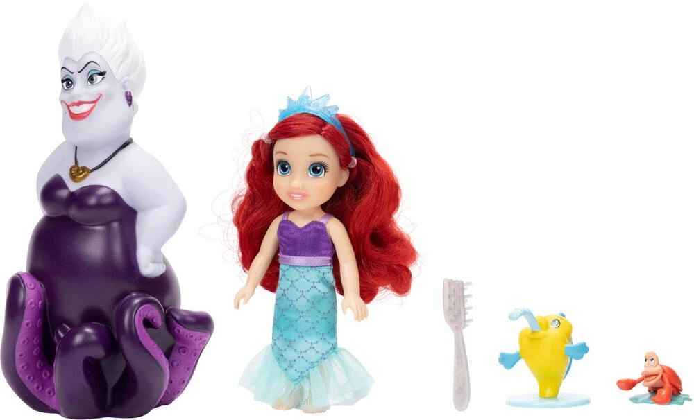 JAKKS PACIFIC DISNEY PRINCESSES - COFFRET ARIEL ET URSULA 4 JAKKS PACIFIC DISNEY PRINCESSES - COFFRET ARIEL ET URSULA – Image 2