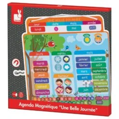 Janod AGENDA MAGNETIQUE UNE BELLE JOURNEE- EN BPOS -Réduits Jouets Magasin e1b6878e1f46016799a2fa3f7d0696afc725b193 04060441 05