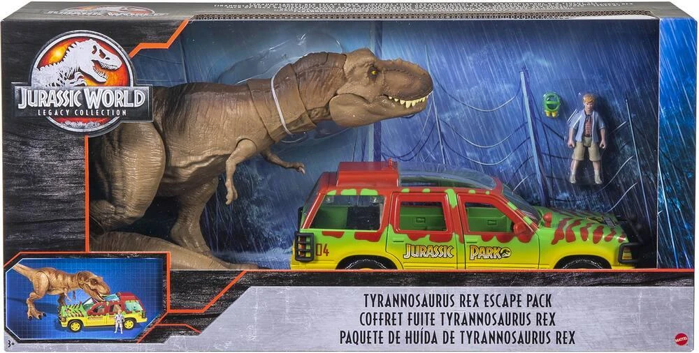 MATTEL JURASSIC WORLD - FIGURINE T REX ET EXPLORER 4X4 4 MATTEL JURASSIC WORLD - FIGURINE T REX ET EXPLORER 4X4 – Image 2