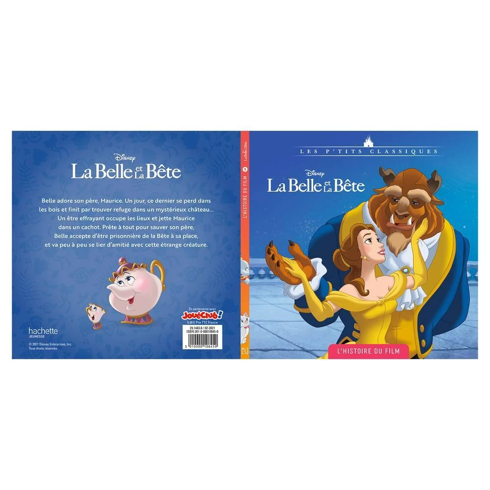 DISNEY LA BELLE ET LA BETE - LIVRE - L'HISTOIRE DU FILM 4 DISNEY LA BELLE ET LA BETE - LIVRE - L'HISTOIRE DU FILM – Image 2