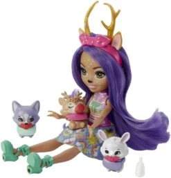 MATTEL ENCHANTIMALS -MEILLEURS AMIS DES BEBES 15 CM - POUPEE DANESSA DEER ET SPRINI -Réduits Jouets Magasin eae457658877e84064a1b44718a24eeab091d709 41107673 04