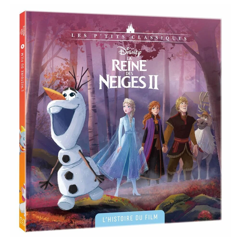 LIVRE LA REINE DES NEIGES 2 - L'HISTOIRE DU FILM 3 LIVRE LA REINE DES NEIGES 2 - L'HISTOIRE DU FILM