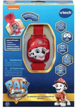 VTech LA MONTRE - JEU INTERACTIVE DE MARCUS - PAT'PATROUILLE LE FILM -Réduits Jouets Magasin f1a7bed751c48d7313d107d658b04143cfd1eb92 41001458 03