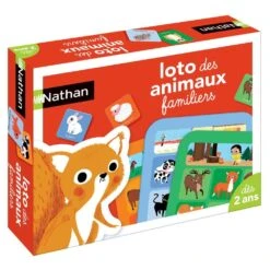 Nathan LOTO DES ANIMAUX FAMILIERS -Réduits Jouets Magasin f28633e99d3697b63ee9ff163d0d7554953b064d 04061363 03