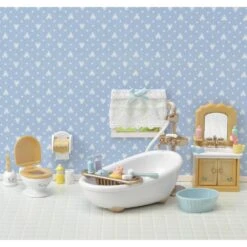 Sylvanian Families SET SALLE DE BAIN - SYLVANIAN MEUBLES ET ACCESSOIRES
