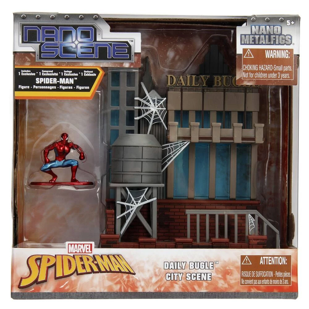 NANO METALFIGS MARVEL SPIDER-MAN - DAILY BUGLE 5 NANO METALFIGS MARVEL SPIDER-MAN - DAILY BUGLE – Image 3